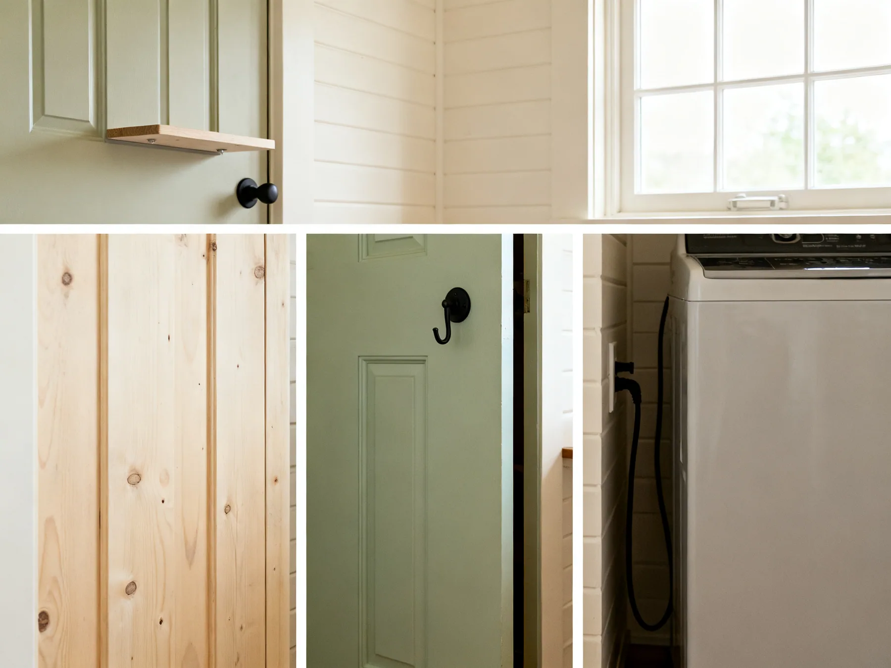 Walk the house looking for enclosed air Three overlooked spots in a small house: above a door, the back of a door and a narrow gap beside an appliance